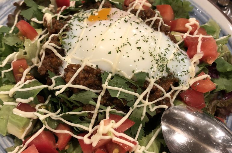 野菜たっぷりタコライス