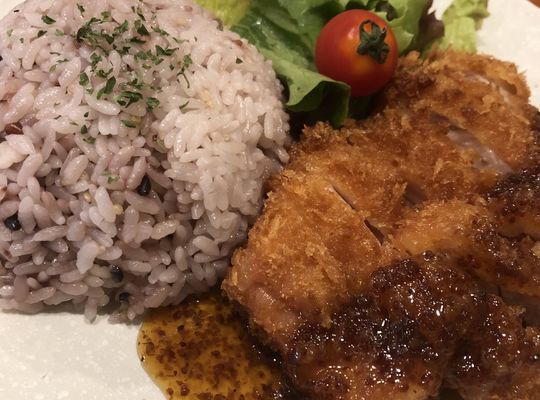 チキンカツハニーマスタードソース