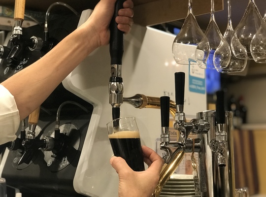 ナイトロの樽生ビール